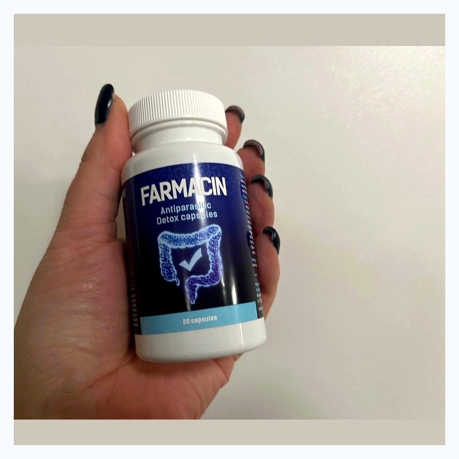 Farmacin – капсули в бяло шише