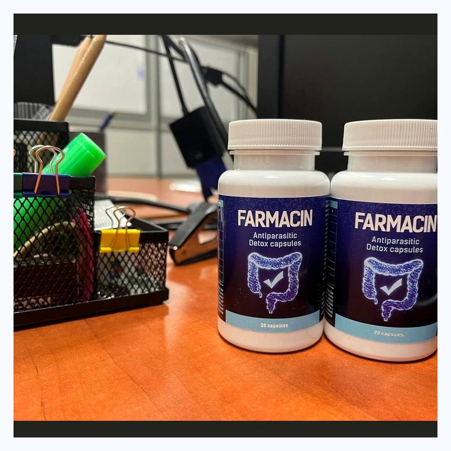 Farmacin – капсули в бяло шише