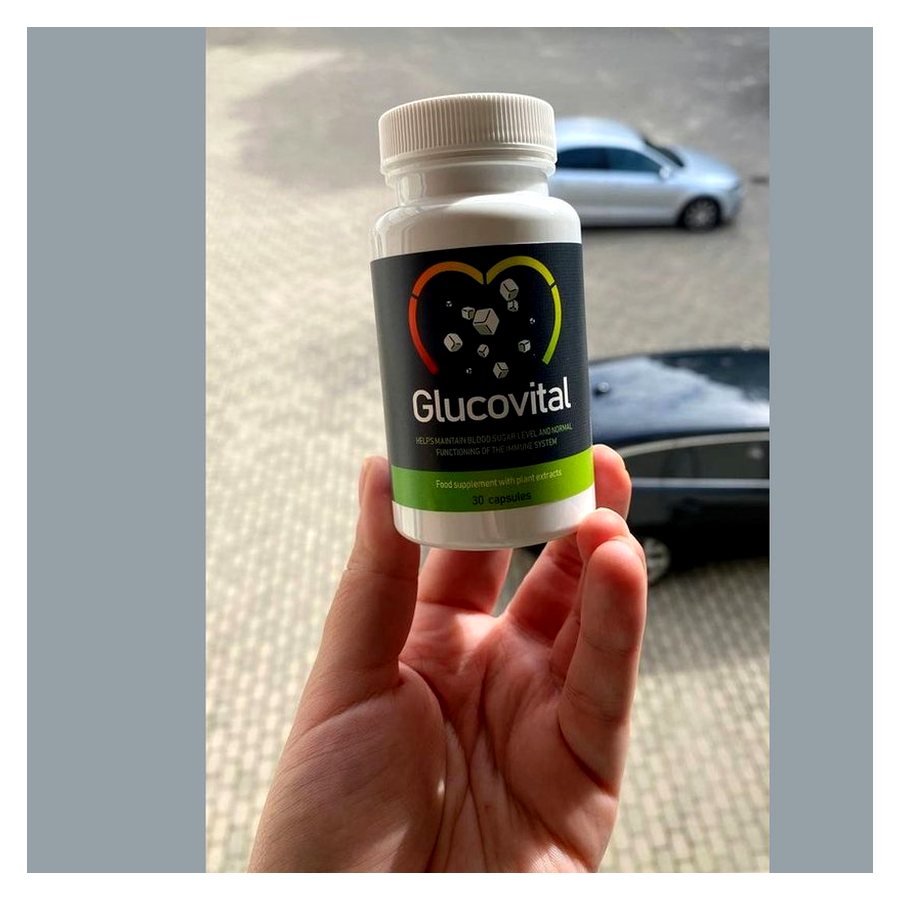 Glucovital – капсули в бурканче с листовка