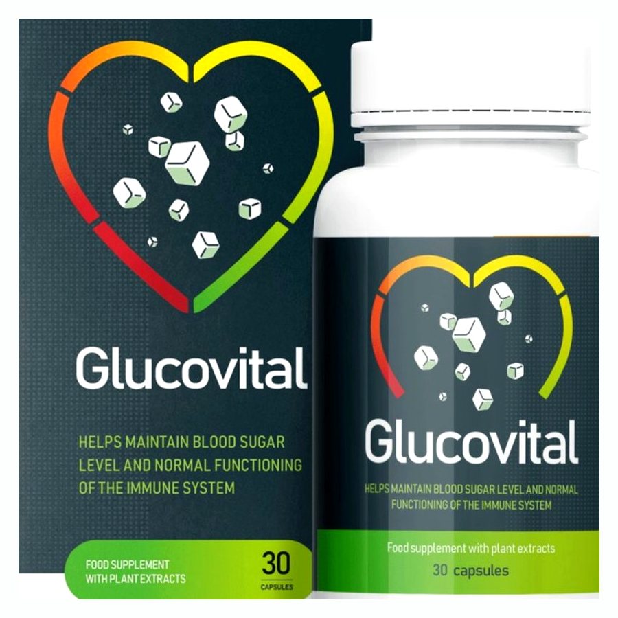 Glucovital – капсули в бурканче с листовка