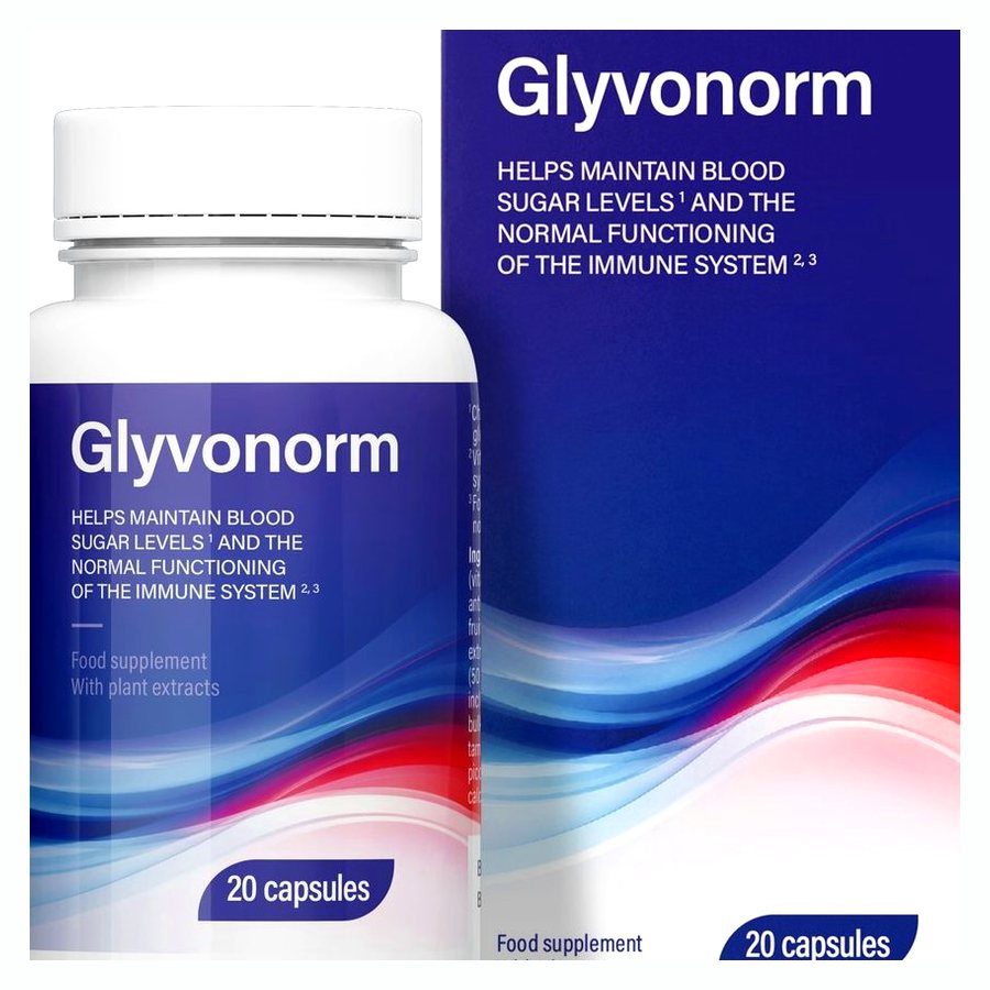 Glyvonorm – 20 капсули в шише и кутия