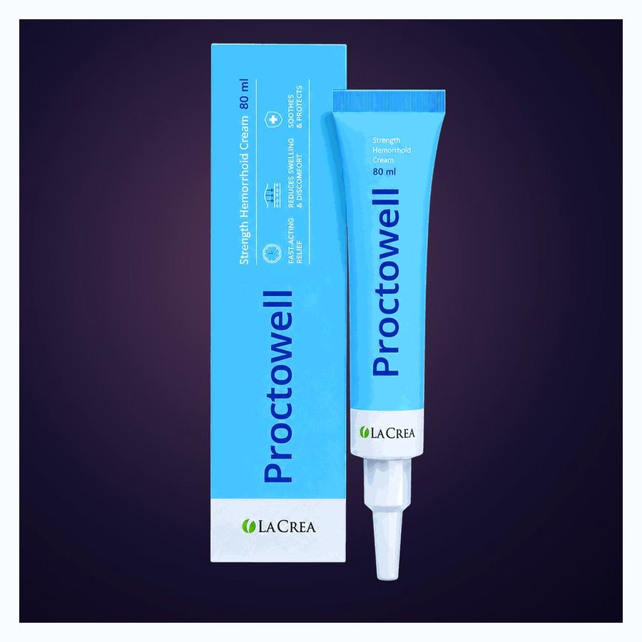 Proctowell – крем в туба 80 ml с накрайник
