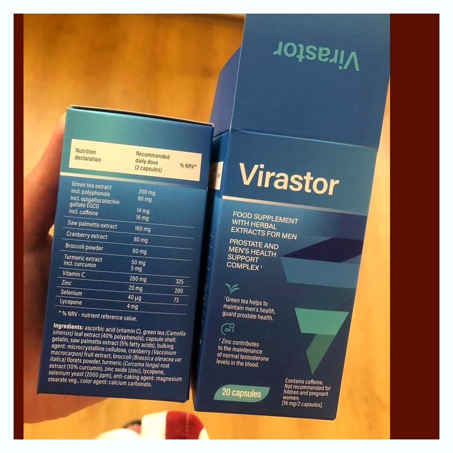 Virastor – капсули в шише с кутия